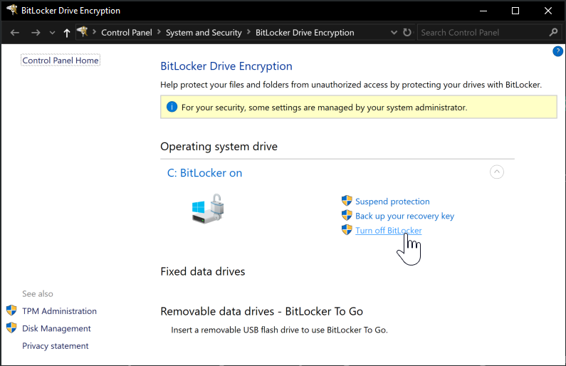 window bitlocker download