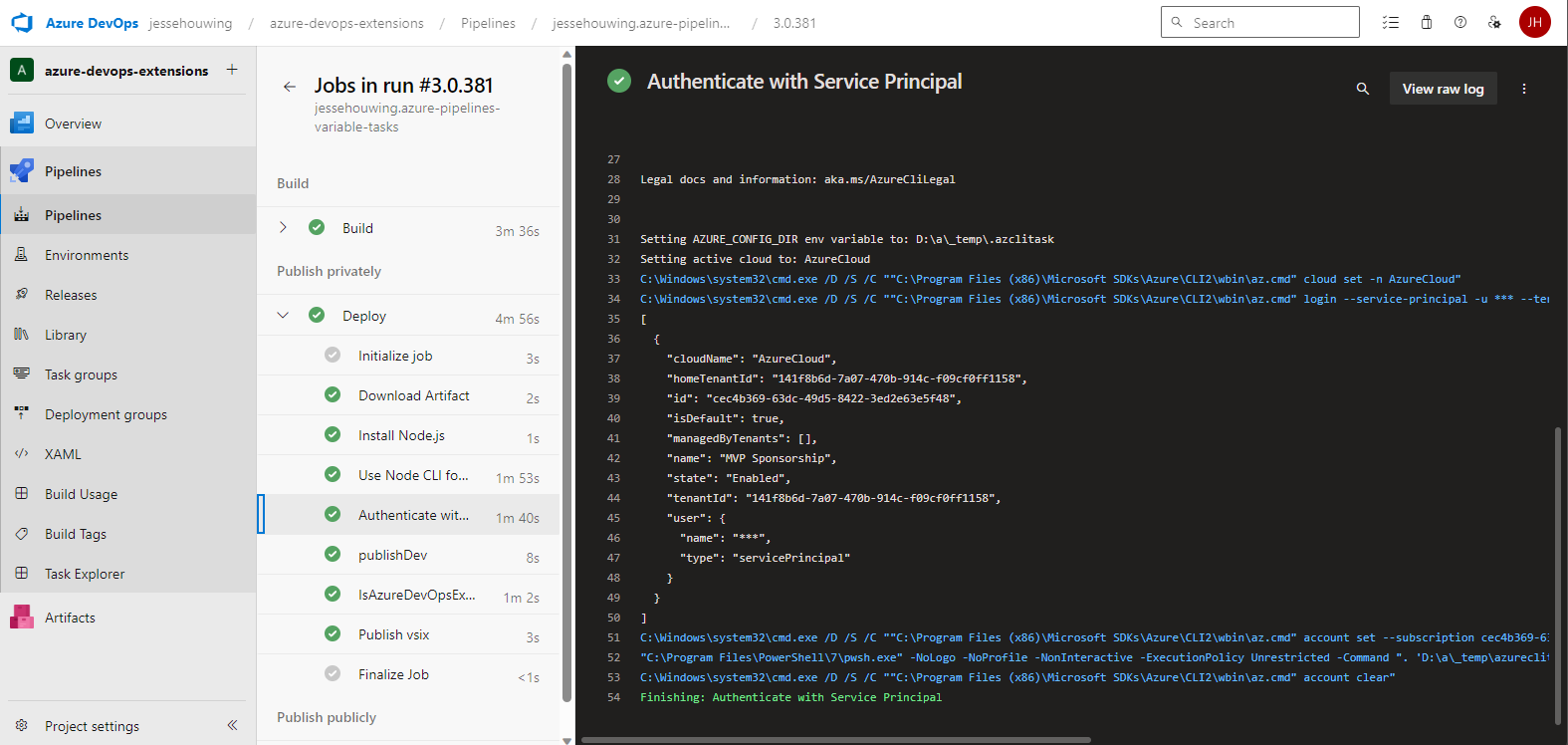 Publish Azure DevOps Extensions using Azure Workload Identity