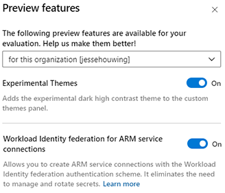 Publish Azure DevOps Extensions using Azure Workload Identity