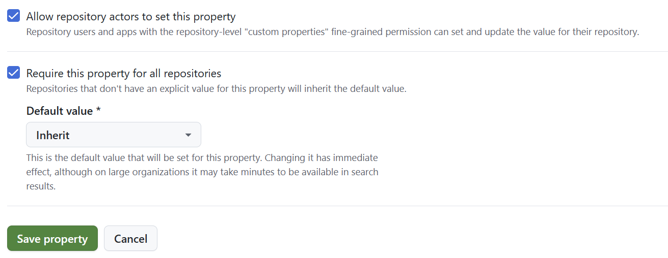 GitHub Billing - Let Organization and Repository admins set the Cost Center in GitHub