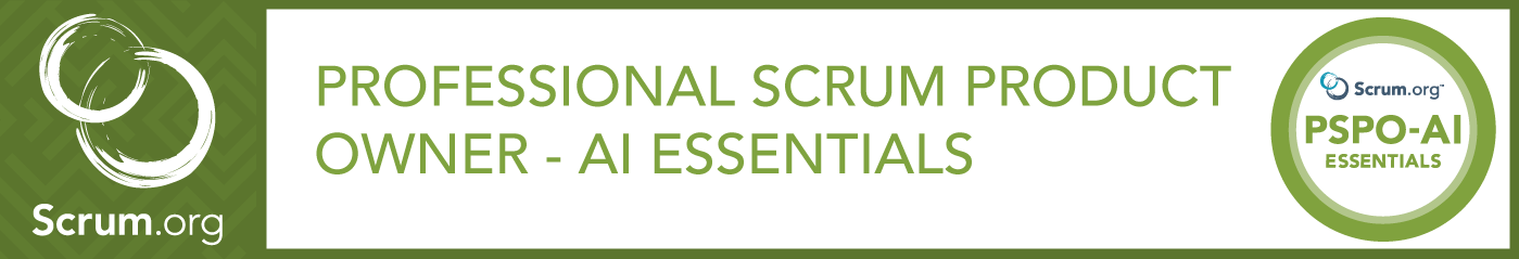 Training - Professional Scrum Product Owner - AI Essentials